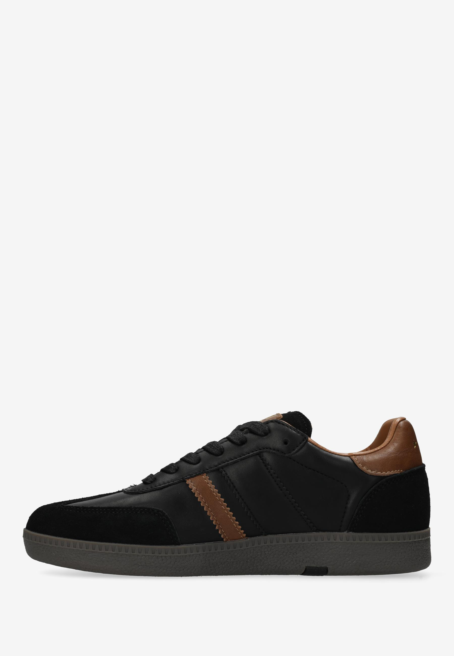 BALLARE SNEAKER Black/Cognac