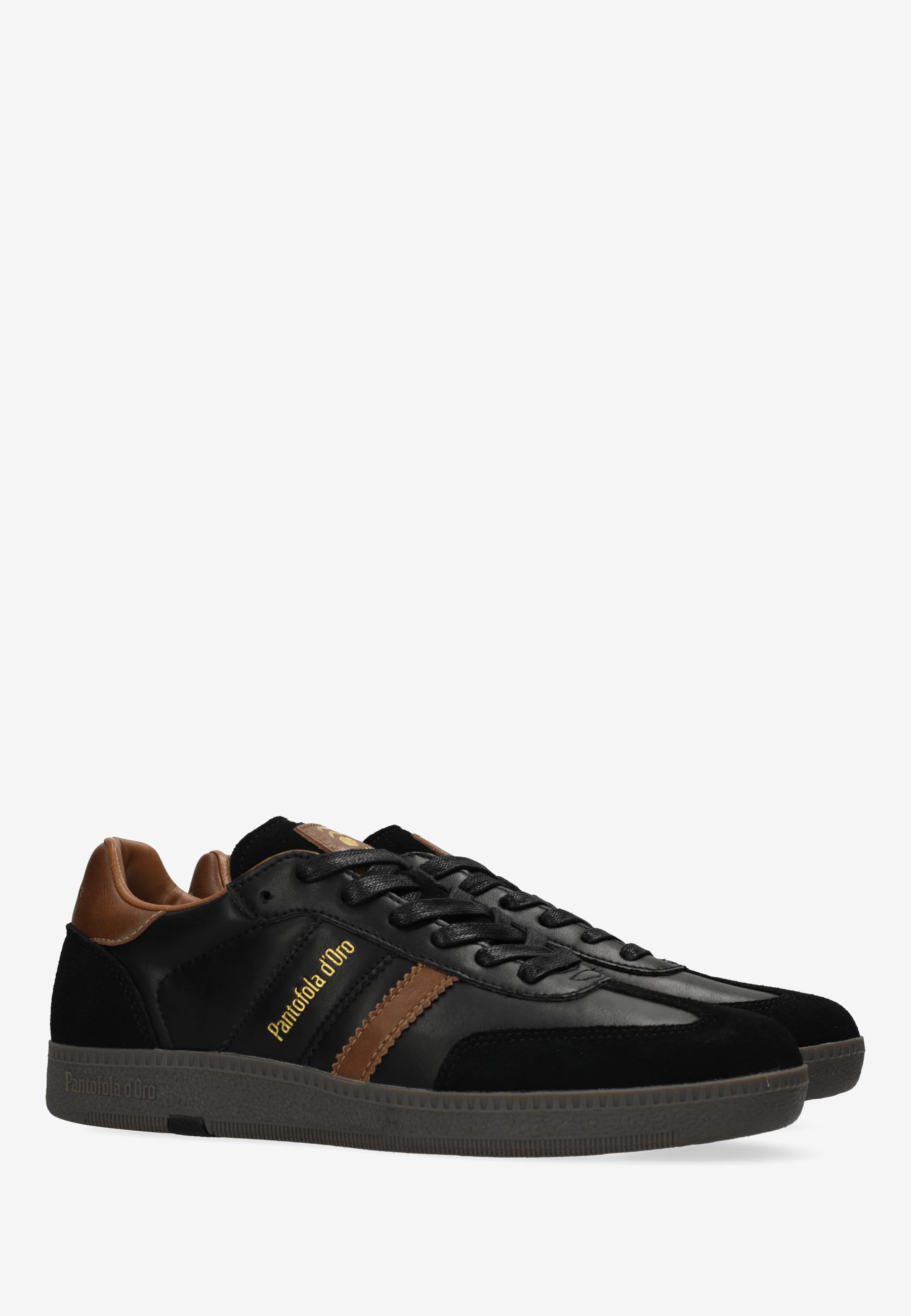 BALLARE SNEAKER Black/Cognac