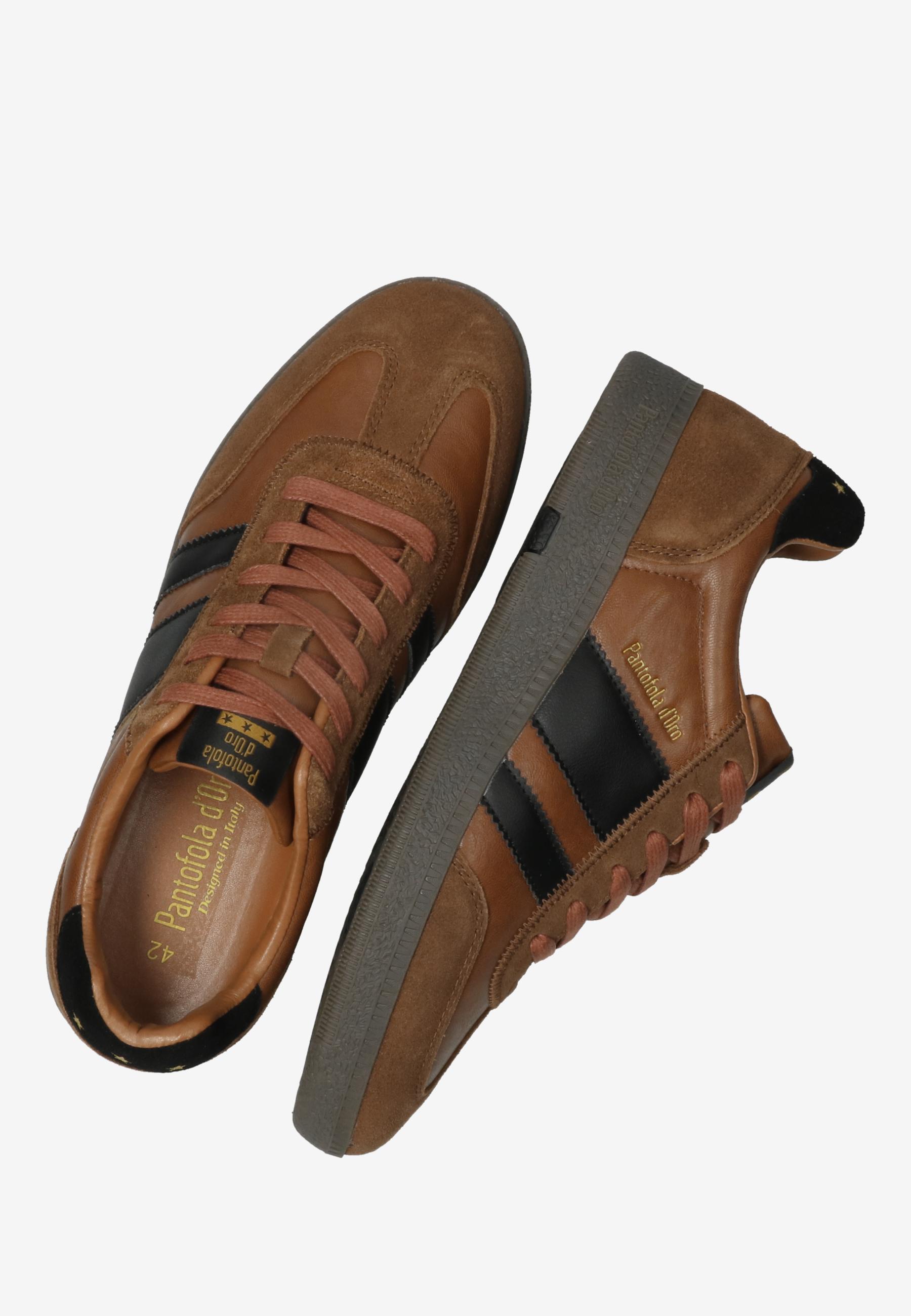 ASTRA SNEAKER Cognac/Zwart