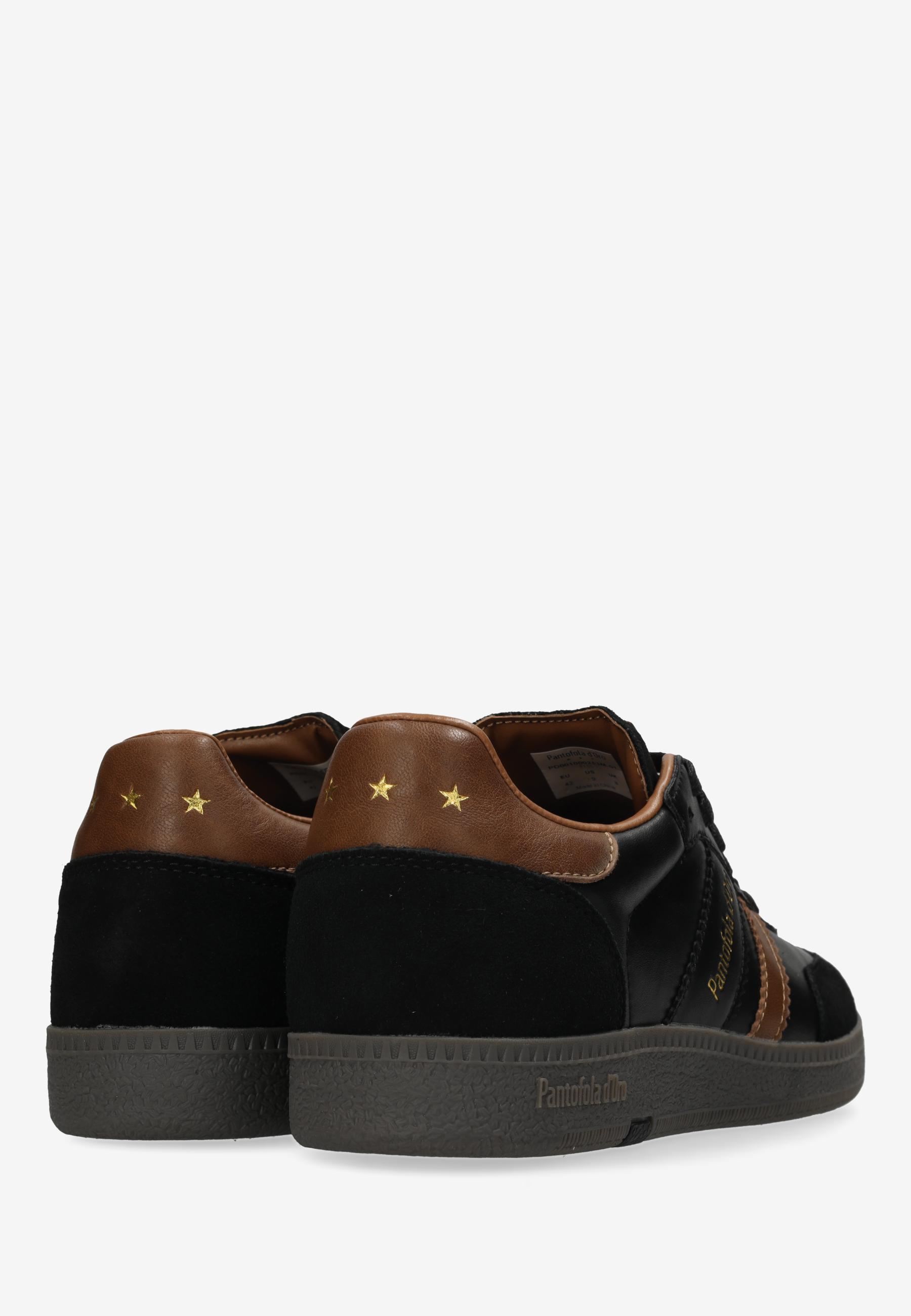 BALLARE SNEAKER Black/Cognac